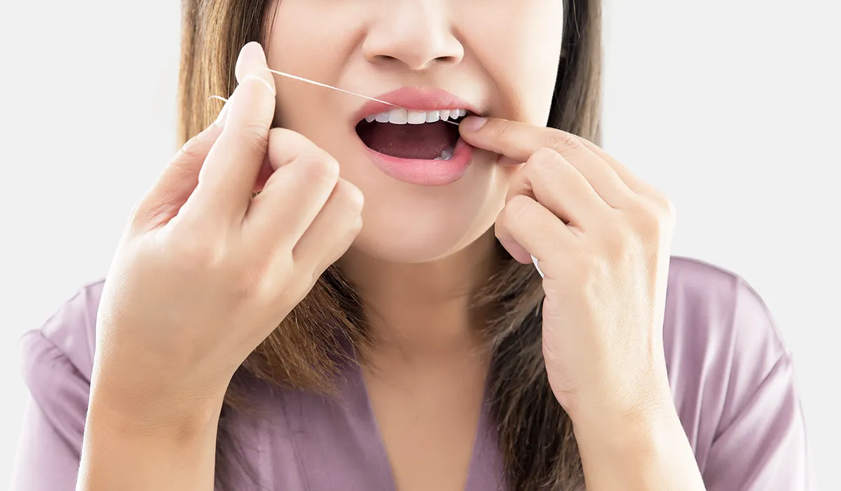 dental flossing