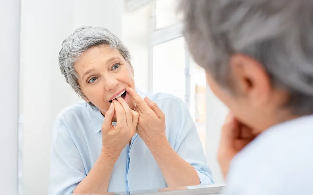 Daily flossing for excellent oral health