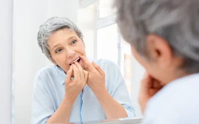 Daily flossing for excellent oral health